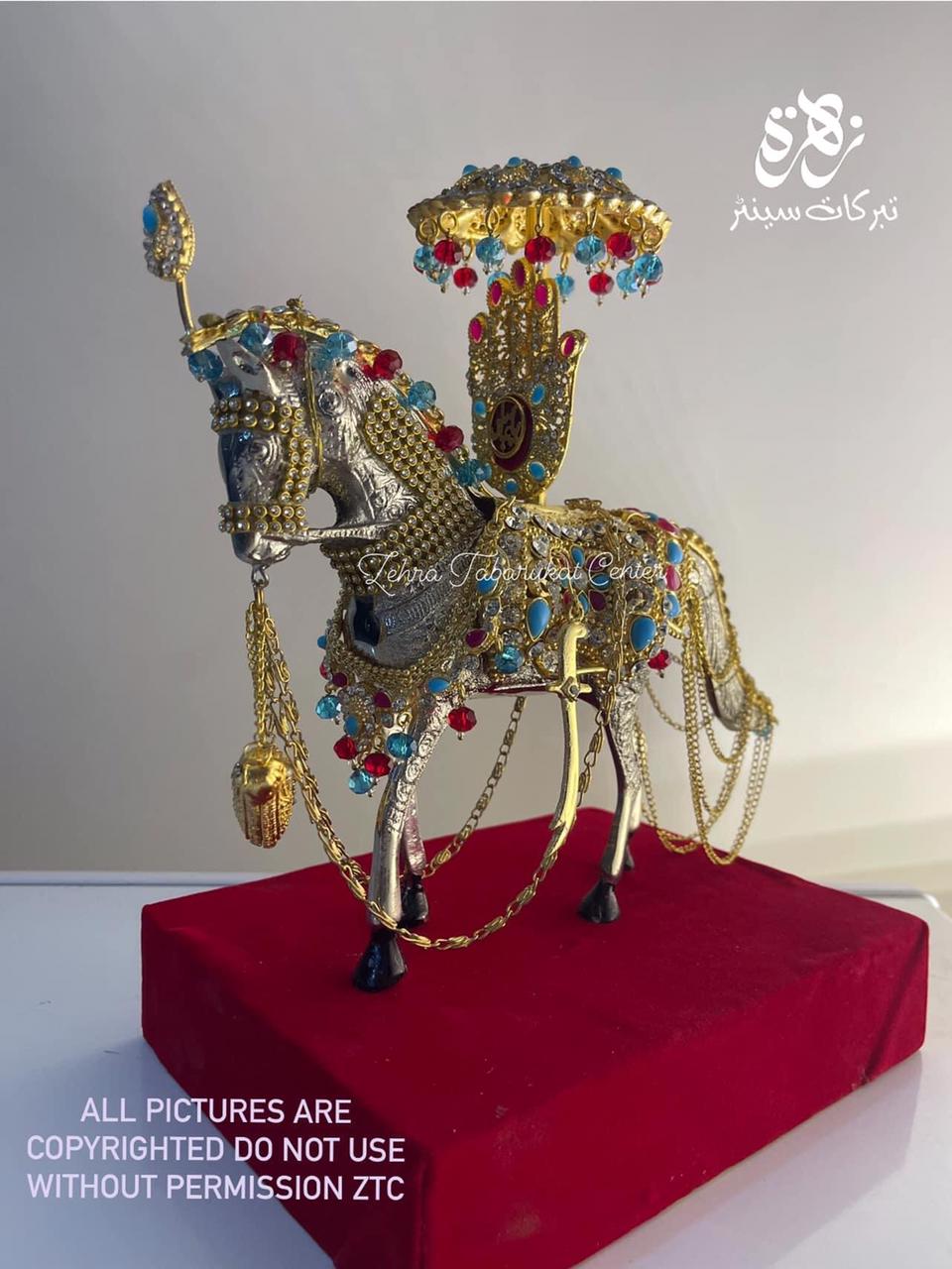 Best Seller Kashi Zuljanah Gold Jewellery Red Base