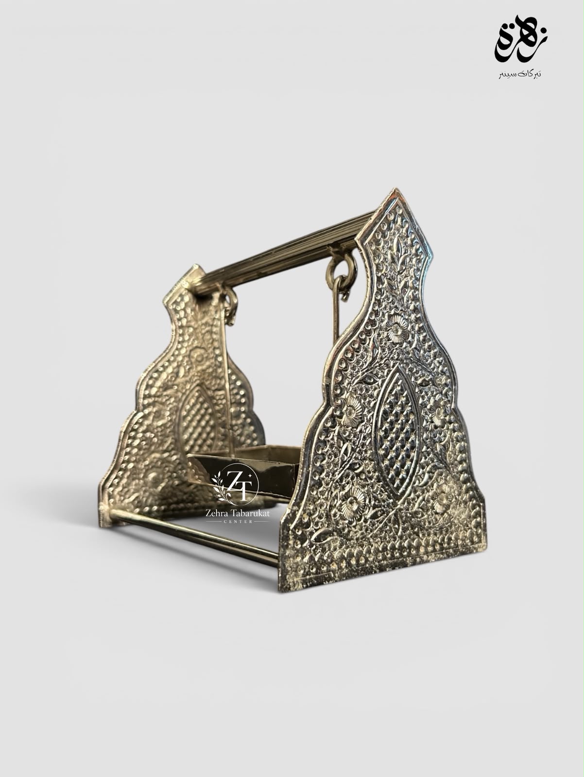 Jhoola Shahzada Ali Asghar (as) Silver Work 6 Inch (Pure Pital Work)