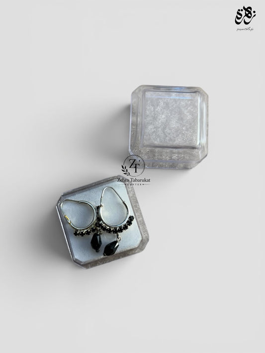 Pure Silver Earings Balian Bibi Sakina (sa)