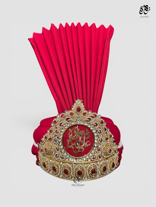 Tajj Shahzada Ali Akbar (as) with Red Imama
