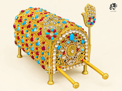 Most beautiful manjos and multi stone work taboot