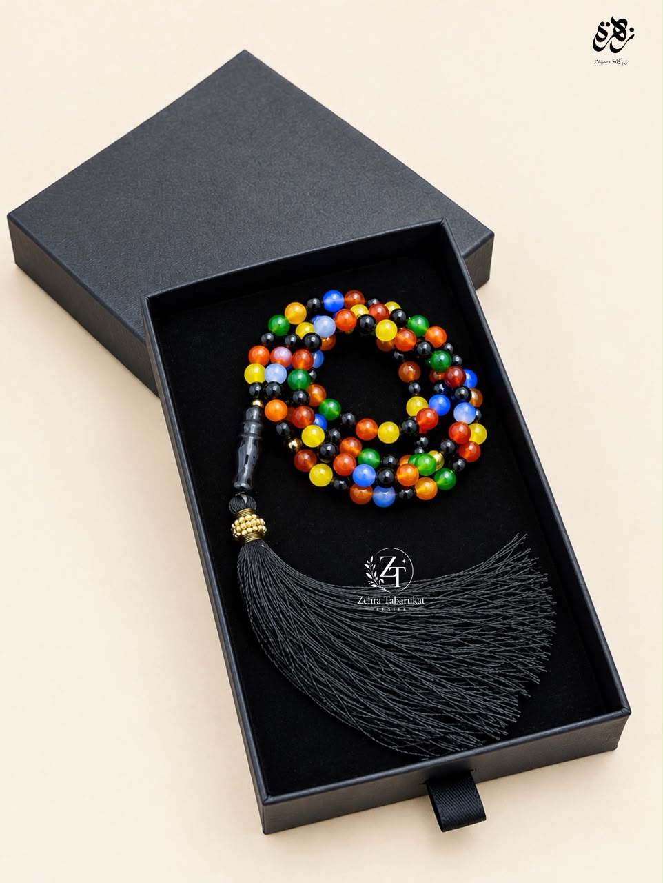Bibi Ummul Baneen (SA) Tasbeeh Multi Color Stone Real Tasbeeh| Imported from Karbala