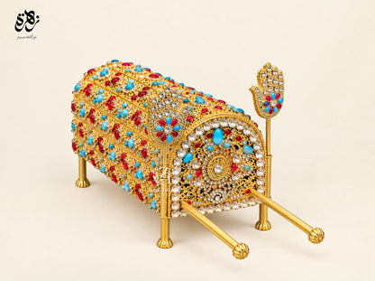 Most beautiful manjos and multi stone work taboot