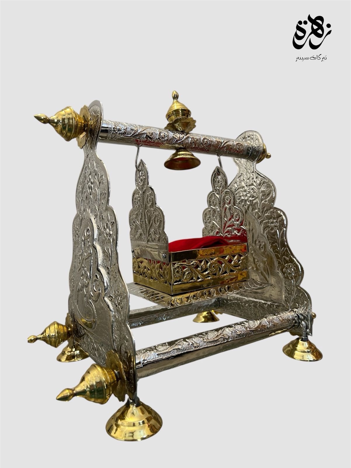 Azakhana Jholah Shahzada Ali Asghar (as) Silver Golden Pipe exclusive Pipe design
