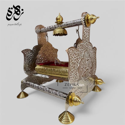 Beautiful Jhula Shahzada Ali Asghar (as) For Home Azakhana (Patel Work)