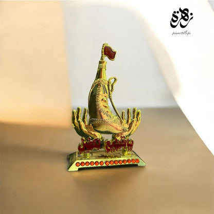 Gold Plated Mashq Stand (Imported from Karbala)