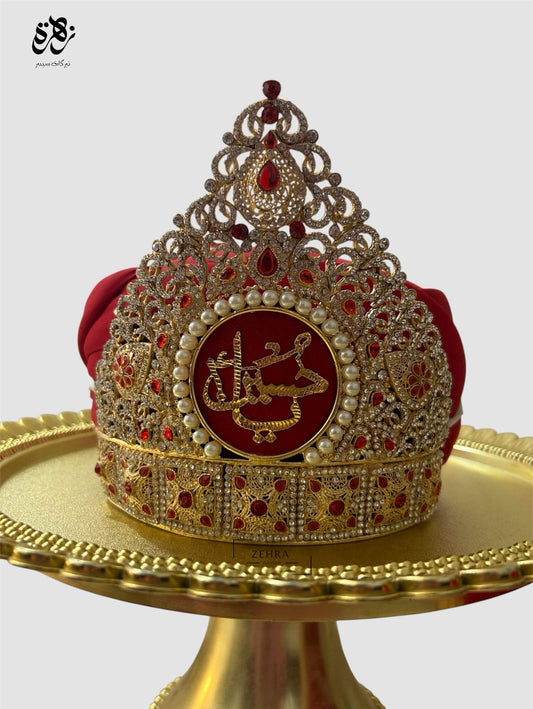 Beautiful red Amama Taaj | Mola Hussain AS